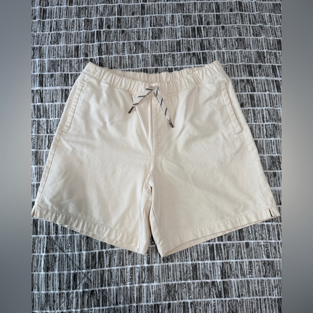 Asos Cotton Shorts in Beige Size 32